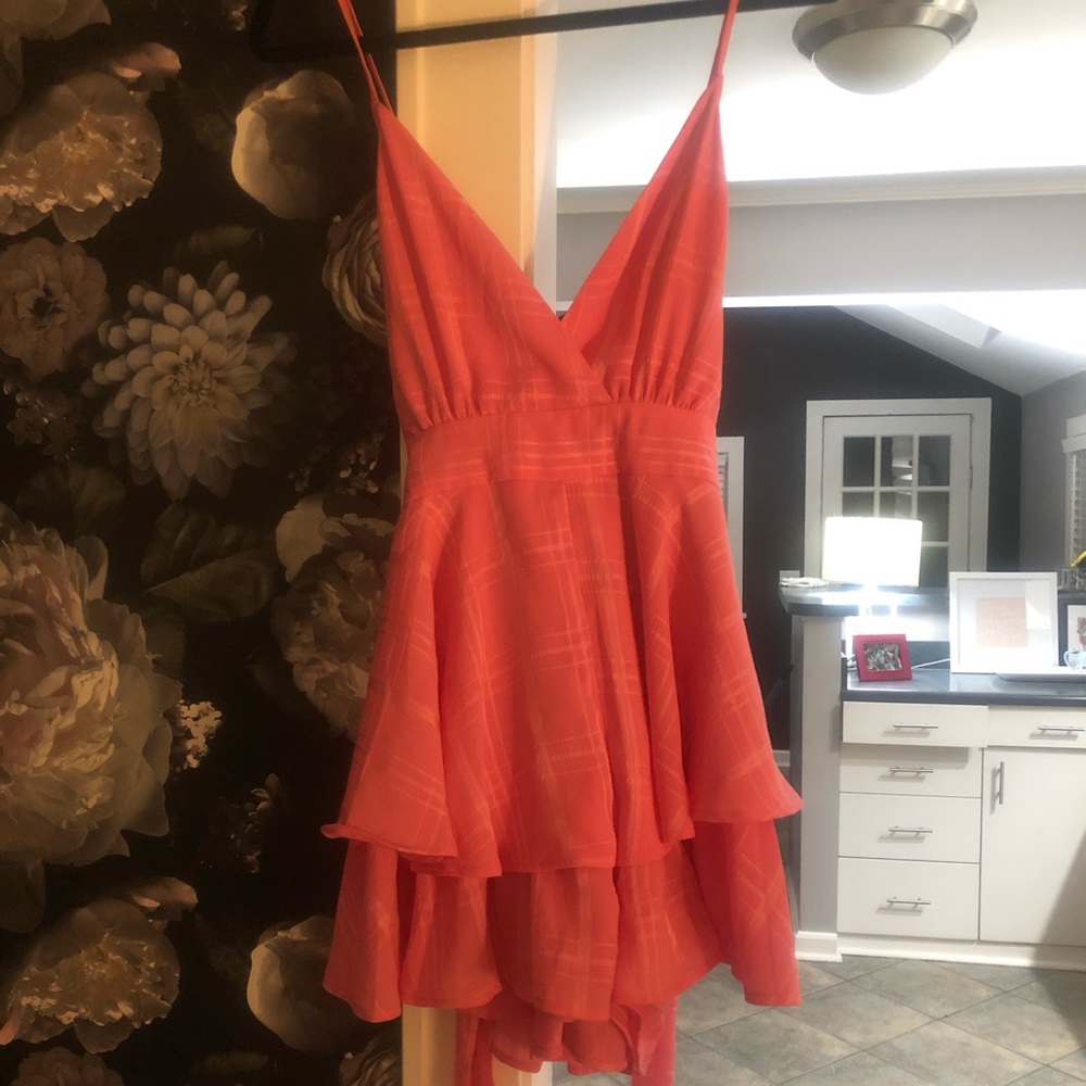 Hot pink romper